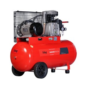 Ременной одноступенчатый компрессор FUBAG B4800B/100 CT4 + Набор пневмоинструмента FUBAG (34 предмета) в ПОДАРОК