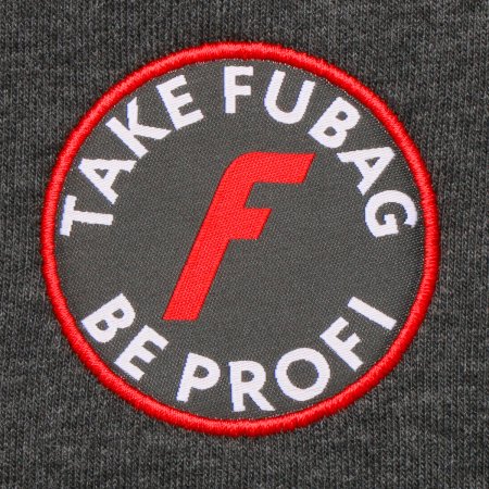 Серо-красная толстовка Fubag с капюшоном  размер XXL в Череповце фото