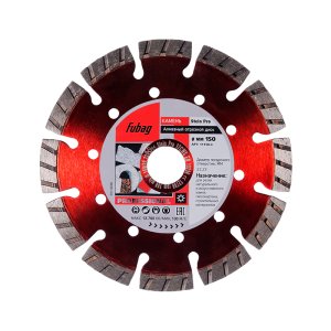 Алмазный отрезной диск FUBAG Stein Pro D150 мм/ 22.2 мм по камню в Череповце фото