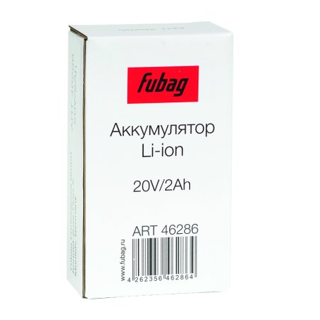 Аккумуляторная батарея FLI5S1P1202 Li-ion к бензиновым газонокосилкам FUBAG с электростартером и минирайдеру (20V/2Ah) в Череповце фото