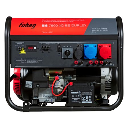 Бензиновый генератор FUBAG BS 7500 XD ES DUPLEX в Череповце фото