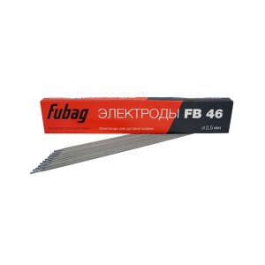Электрод сварочный FUBAG с рутилово-целлюлозным покрытием FB 46 D2.5 мм (пачка 0.9 кг) в Череповце фото