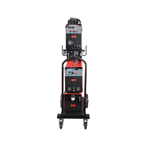 Полуавтомат сварочный FUBAG INMIG 500T DW SYN + подающий механизм DRIVE INMIG DW SYN + шланг-пакет 5 метров 70 мм2 14 pol с жидкостным охлаждением для INMIG 500T DW SYN + горелка FB 500 3m + блок жидкостного охлаждения Cool 70 + тележка для аппаратов в Череповце фото