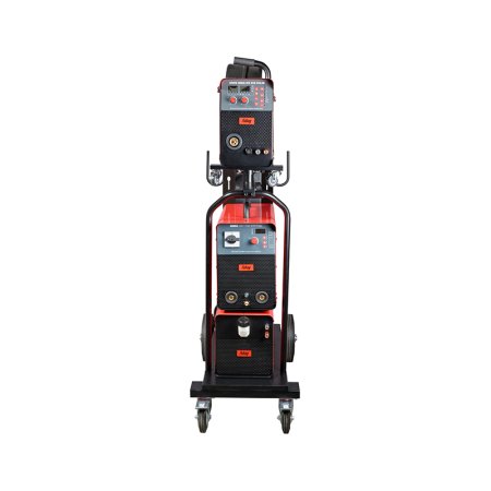 Полуавтомат сварочный FUBAG INMIG 500 T DW SYN PULSE + подающий механизм DRIVE INMIG DW SYN PULSE  + горелка FB 500 3 м + блок жидкостного охлаждения Cool 70 + тележка для аппаратов + шланг-пакет 5 метров 70 мм2 14 pol с жидкостным  охлаждением в Череповце фото