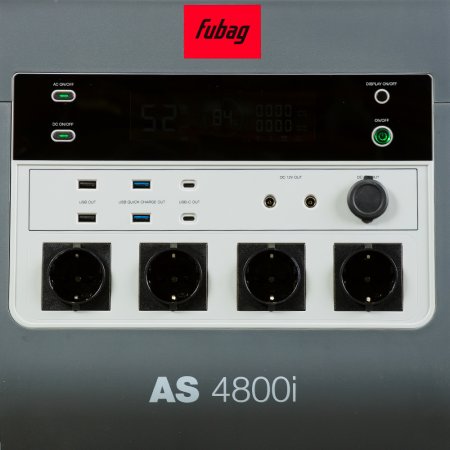 Портативная электростанция FUBAG AS 4800i (аккумулятор LiFePO4) в Череповце фото