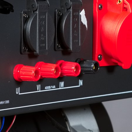 Бензиновый генератор FUBAG BS 8000 DA ES (трехфазный) с электростартером и коннектором автоматики в Череповце фото