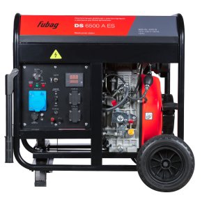FUBAG Дизельный генератор с электростартером и коннектором автоматики DS 6500 A ES в Череповце фото