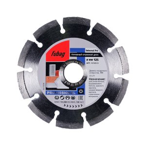 Алмазный отрезной диск FUBAG Universal Pro диам. 125/22.2 в Череповце фото