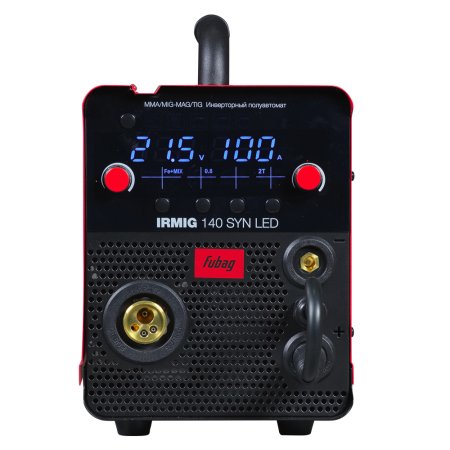 Полуавтомат сварочный инверторный FUBAG IRMIG 140 SYN LED с горелкой 150 А в комплекте в Череповце фото