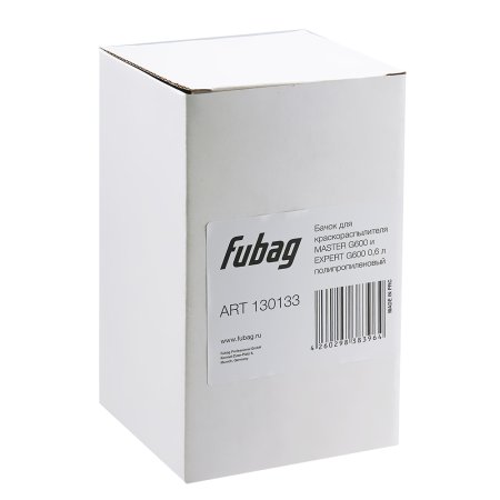 FUBAG Бачок для краскораспылителя MASTER G600 EXPERT G600, 0.6л полипропиленовый в Череповце фото