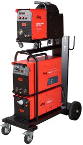 Сварочный полуавтомат INMIG 500T DW SYN + Подающий механизм DRIVE INMIG DW SYN + Шланг-пакет 5 м + Горелка FB 500 3 м + Блок жидкостного охлаждения + Тележка в Череповце фото