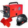 FUBAG Сварочный полуавтомат IRMIG 208 SYN PLUS (31447) + Маска сварщика Хамелеон IR 9-13N S (38072) + Сварочные краги на подкладке красные FWGN 10R (641180) в Череповце фото