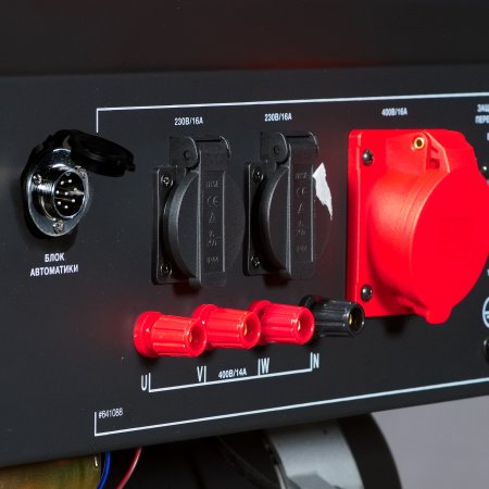 Бензиновый генератор FUBAG BS 8000 DA ES (трехфазный) с электростартером и коннектором автоматики в Череповце фото