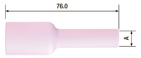 FUBAG Сопло керамическое для газовой линзы №6L ф10 FB TIG 17-18-26 (2 шт.) в Череповце фото