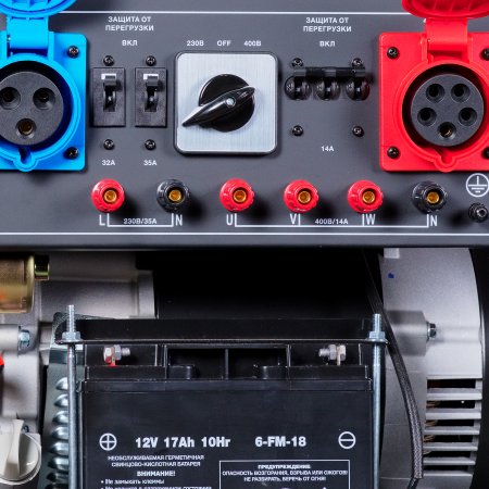 Бензиновый генератор FUBAG BS 8500 XD ES DUPLEX для одно и трехфазного режимов работы в Череповце фото