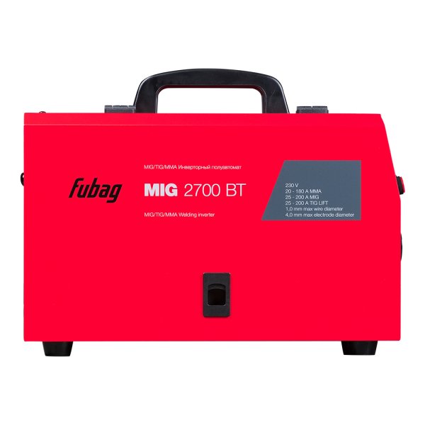 Сварочный инверторный полуавтомат FUBAG MIG 2700 BT со встроенной горелкой в Череповце фото