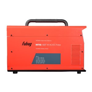 FUBAG Инвертор сварочный INTIG 400 T W AC/DC PULSE + горелка FB TIG 26 5P 4m  в Череповце фото