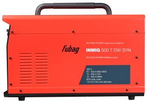 Сварочный полуавтомат INMIG 500T DW SYN + Подающий механизм DRIVE INMIG DW SYN + Шланг-пакет 5 м + Горелка FB 500 3 м + Блок жидкостного охлаждения + Тележка в Череповце фото